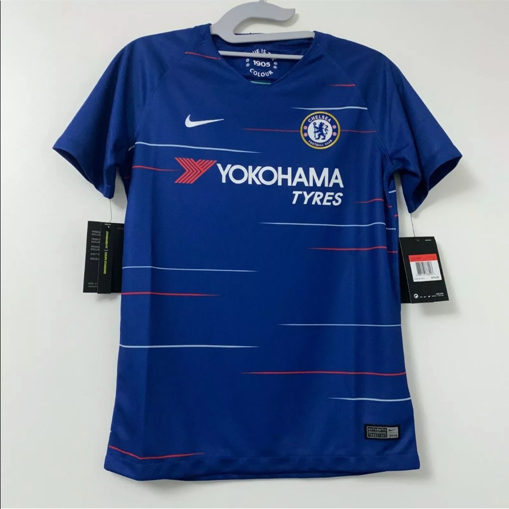 Nike 2018-19 Chelsea FC Home Soccer Jersey kid’s L